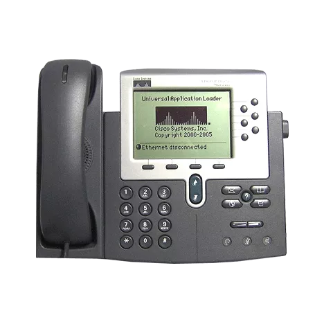 IP-телефон Cisco CP-7960G (некондиция, сломан держатель трубки, не фиксируется подставка)
